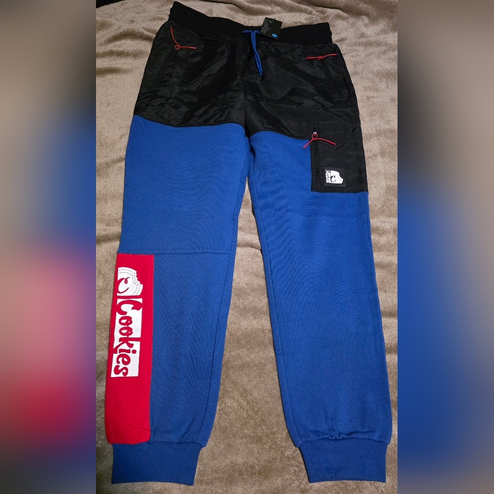 BNWT Mens Cookies Glacier Of Ice Fleece Sweatpants Size XL